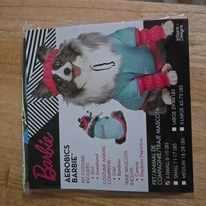NIB Extra Small Barbie Aerobics Costume